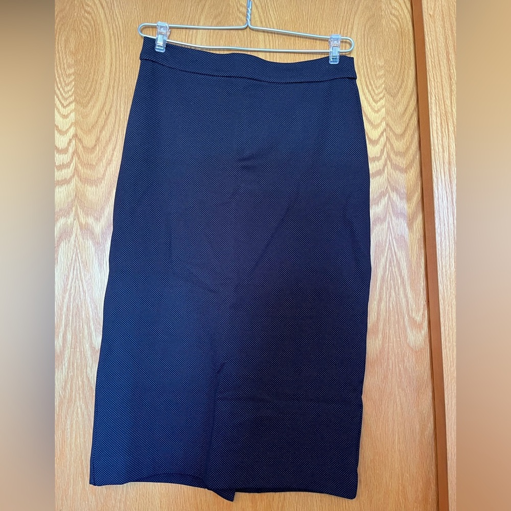 Banana Republic Dark Blue Pencil Skirt